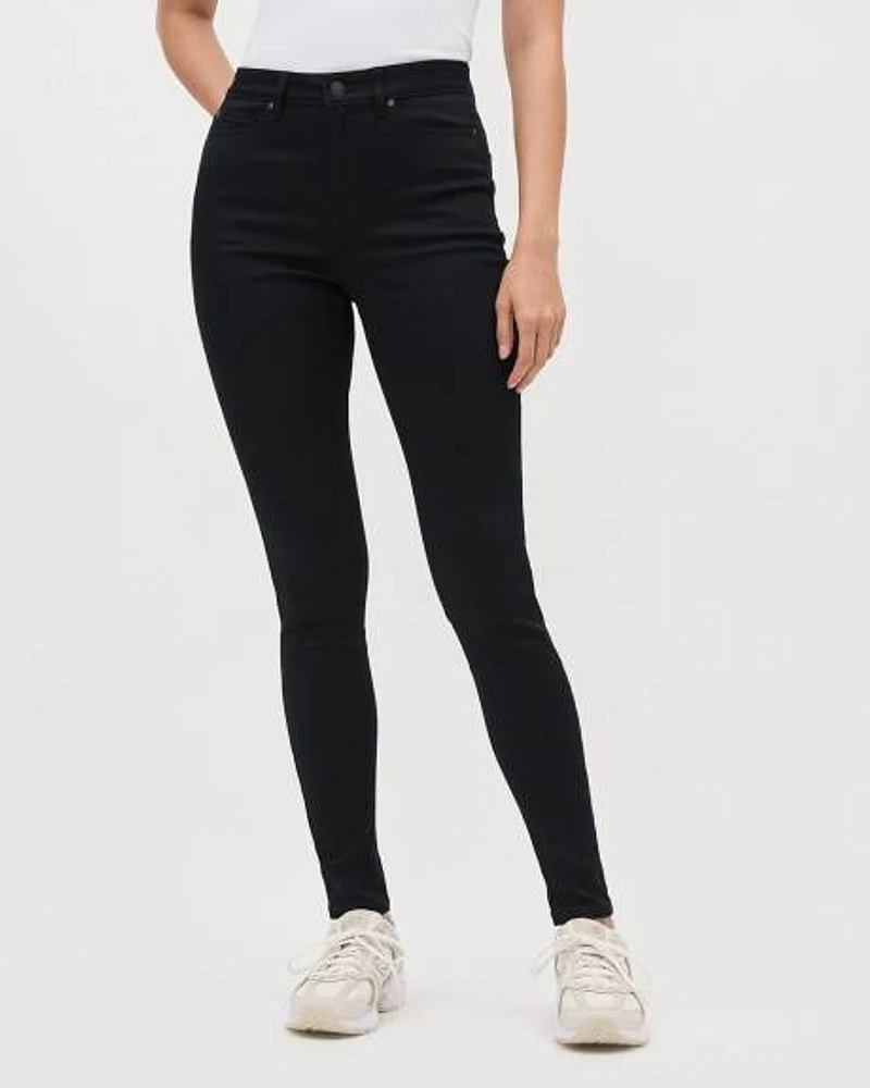 Black High-Rise Natalie Jegging