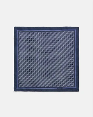 Handkerchief with Micro Geometric Pattern