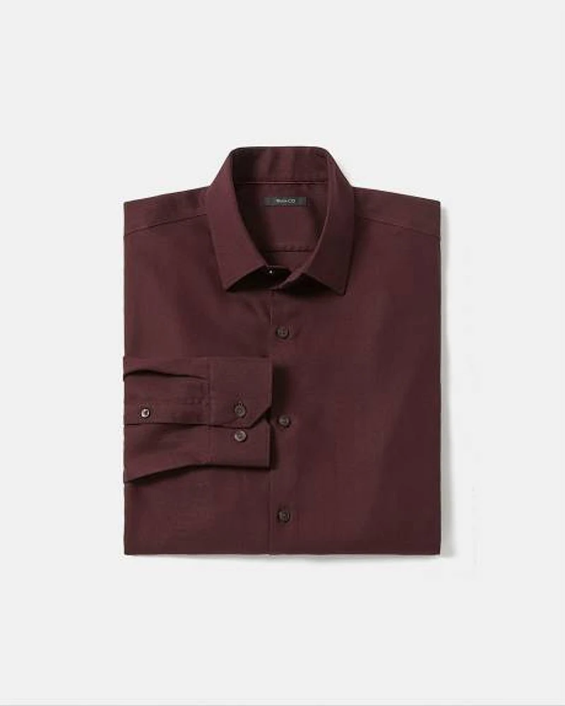 Slim-Fit Knit Performance Shirt