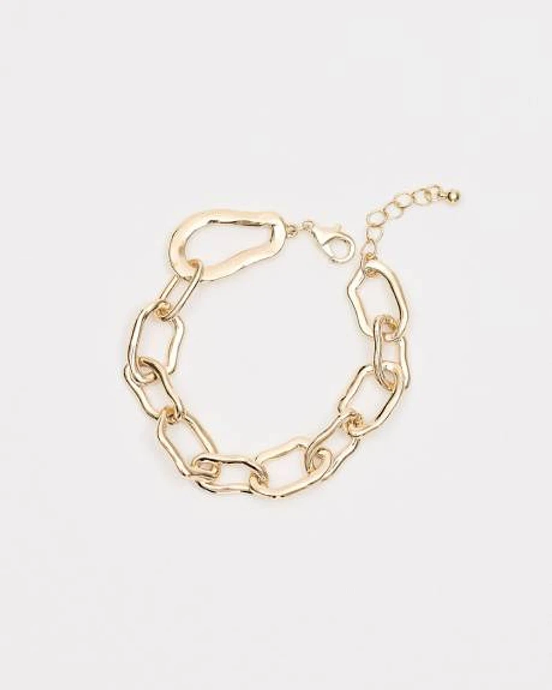 Organic Chain Bracelet