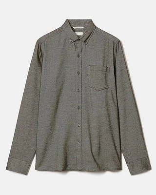 Slim-Fit Brushed Twill Shirt