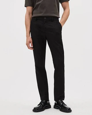 Slim-Fit Brushed-Twill Pant