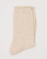 Wool-Blend Crew Socks