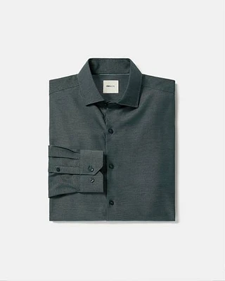 Regular-Fit Two-Tone Dobby Dress Shirt