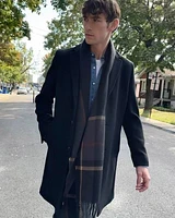 Classic Wool Coat with Tailored Collar