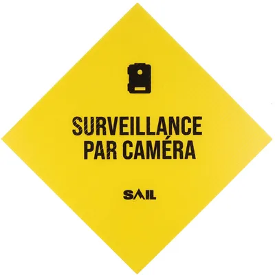 Pancarte « Surveillance par caméra » SAIL