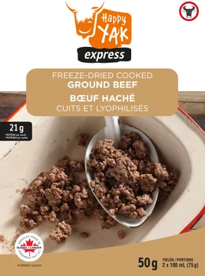 Freeze-Dried Cooked Ground Beef