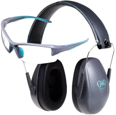 Women's Hearing Protection and Glasses Combo