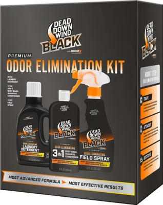 Black Premium Odour Eliminator Kit - 3 pcs