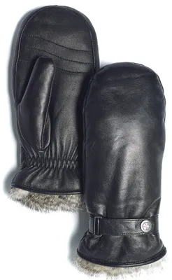 Richmond Hill Women's Leather Mittens