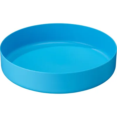 Deep Dish Plate Med, Steel Blue