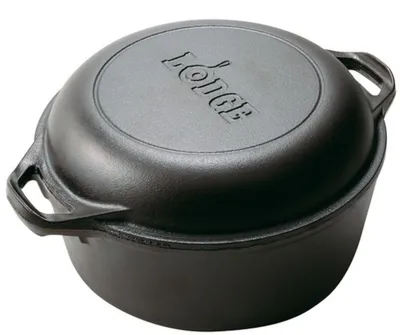 Cast Iron Cooking Pot - 5 qt.