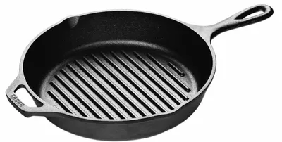 Cast Iron Grill Pan - 10.25 in.