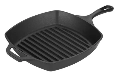 Cast Iron Grill Pan - 10.5 in.