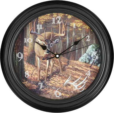 Deer Landscape Clock