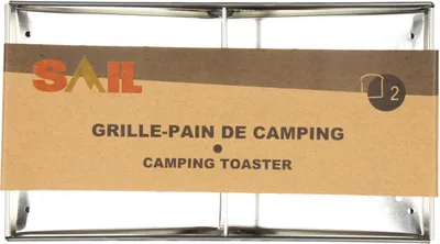 Grille-pain de camping - 2 tranches