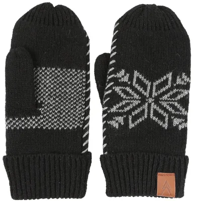 Snowflake Women's Mittens