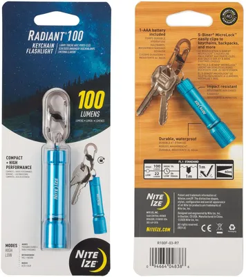 Lampe de poche avec porte-clés Radiant 100