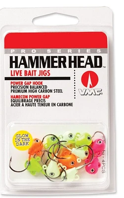 Hammer Head Jig Glow Kit 1/8 Assorted