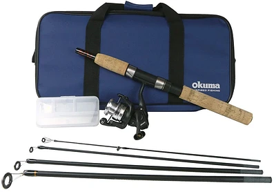Voyager Travel Rod and Reel Combo - 5 pcs