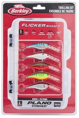 Flicker Shad Trolling Kit - 5/PK