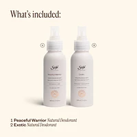 Natural Deodorant Duo