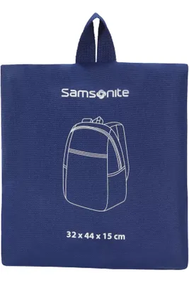 Mochila de Viagem Dobrável Azul