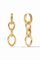 DELPHINE 2 IN 1 EARRING- GLD