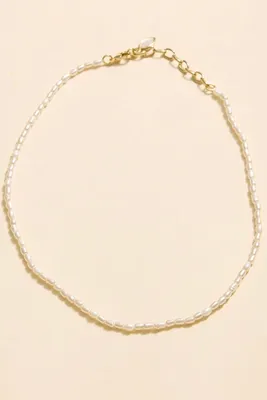 BETTY PEARL NECKLACE- WHITE