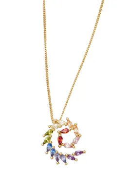 PASCAL CRYSTAL NECKLACE- MULTI
