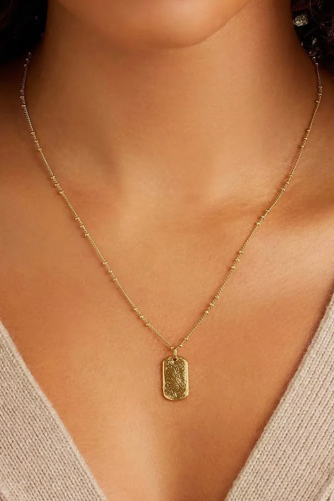 GRIFFIN DOG TAG NECKLACE