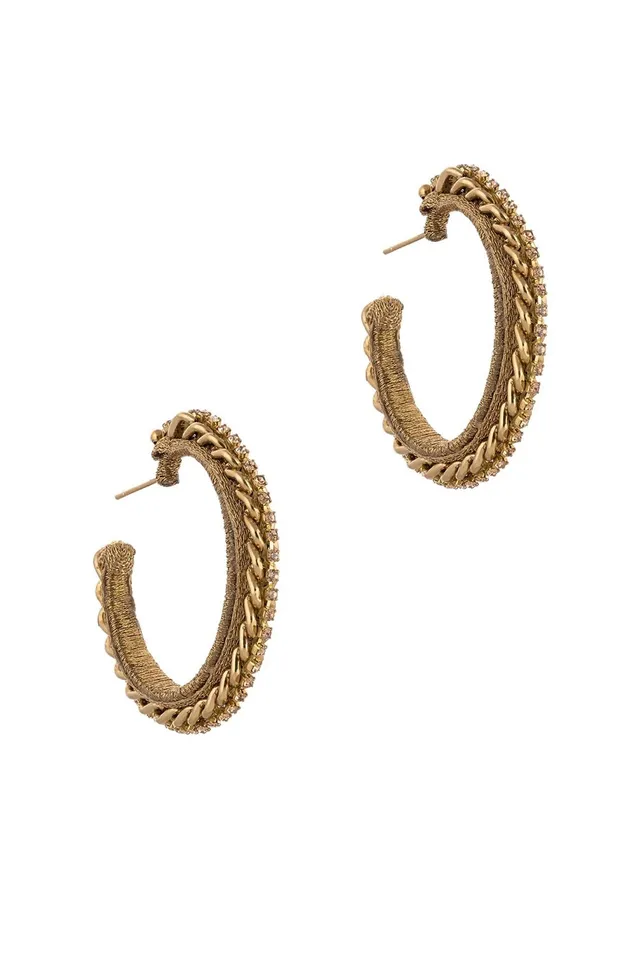 Ella Bow-Shaped Beaded Drop Earring