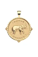 LUCKY ORIGINAL ELEPHANT NECKLACE - DRAWN LINK CHAIN