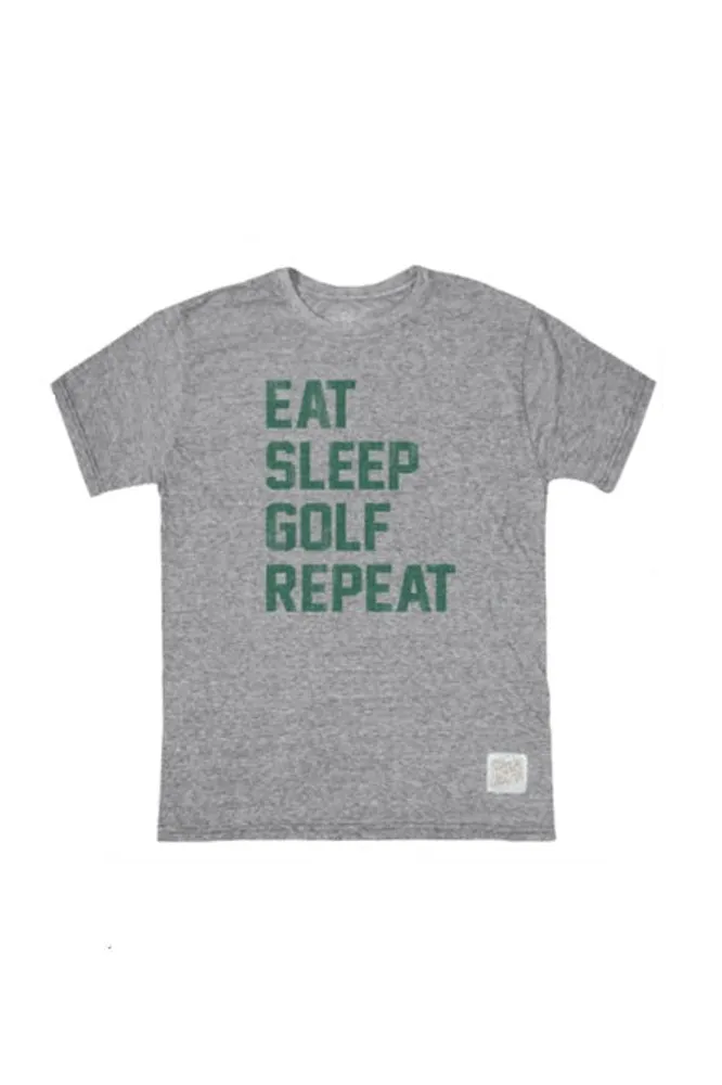 EAT SLEEP GOLF REPEAT TEE