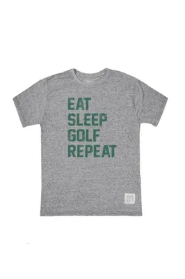 EAT SLEEP GOLF REPEAT TEE