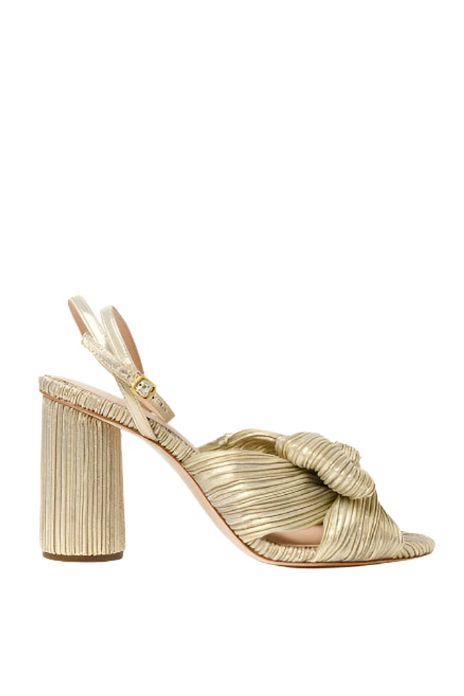 CAMELLIA BOW HEEL