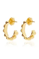 MINI CREOLE EARRINGS- GOLD