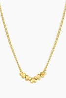 LOU HEART NECKLACE- GOLD