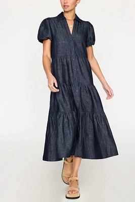 HAVANA INDIGO DRESS