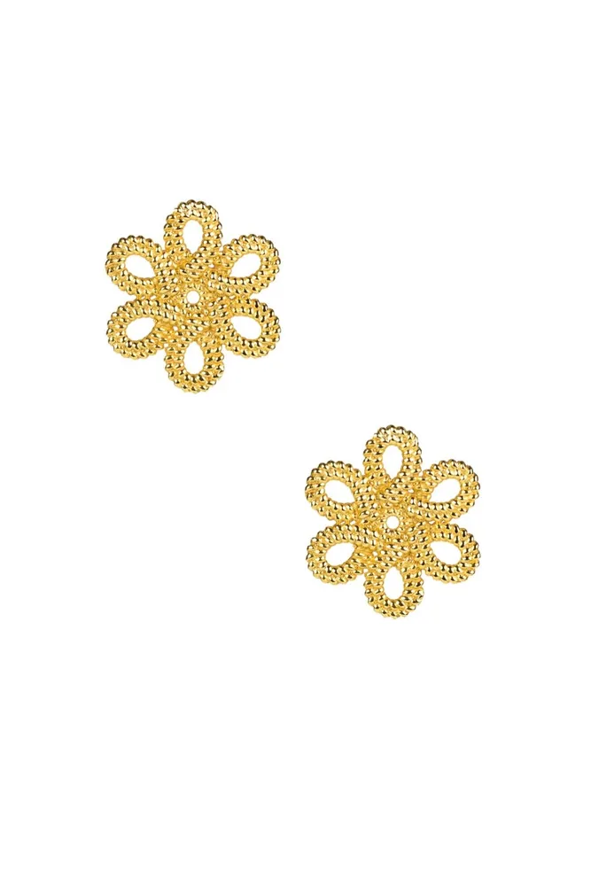 MINI CAMERAN EARRINGS- GOLD