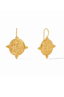 QUATRO COIN EARRING