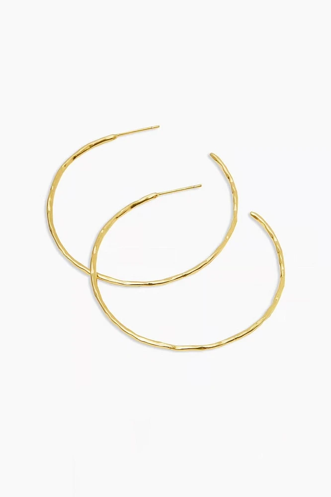 TANER HOOPS GOLD