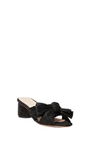 EMILIA PLEATED BOW HEEL