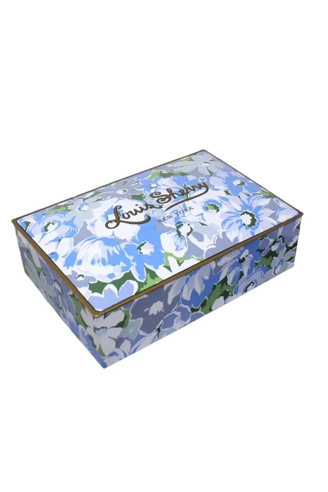 AERIN LAUDER VINTAGE FLORAL CHOCOLATE TIN