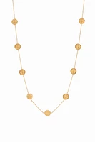 VALENCIA DELICATE STATION NECKLACE- GOLD