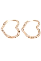 EROS HOOPS- GLD/CLEAR