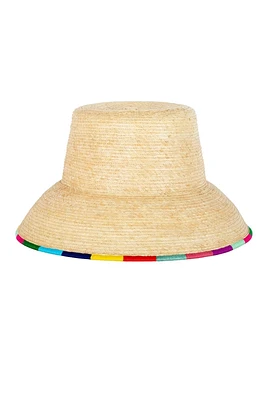 ERICA PALM BUCKET HAT