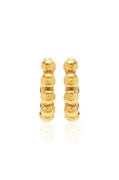 MINI CREOLE EARRINGS- GOLD