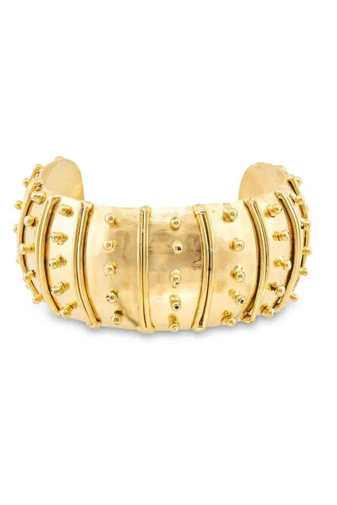 LG GIPSY CUFF- GOLD