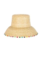 ROSELIA PALM BUCKET HAT